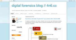 Desktop Screenshot of forensics.luizrabelo.com.br